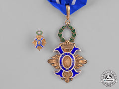 Spain, Franco Period. An Order Of Civil Merit, Commander With Miniature, C.1950