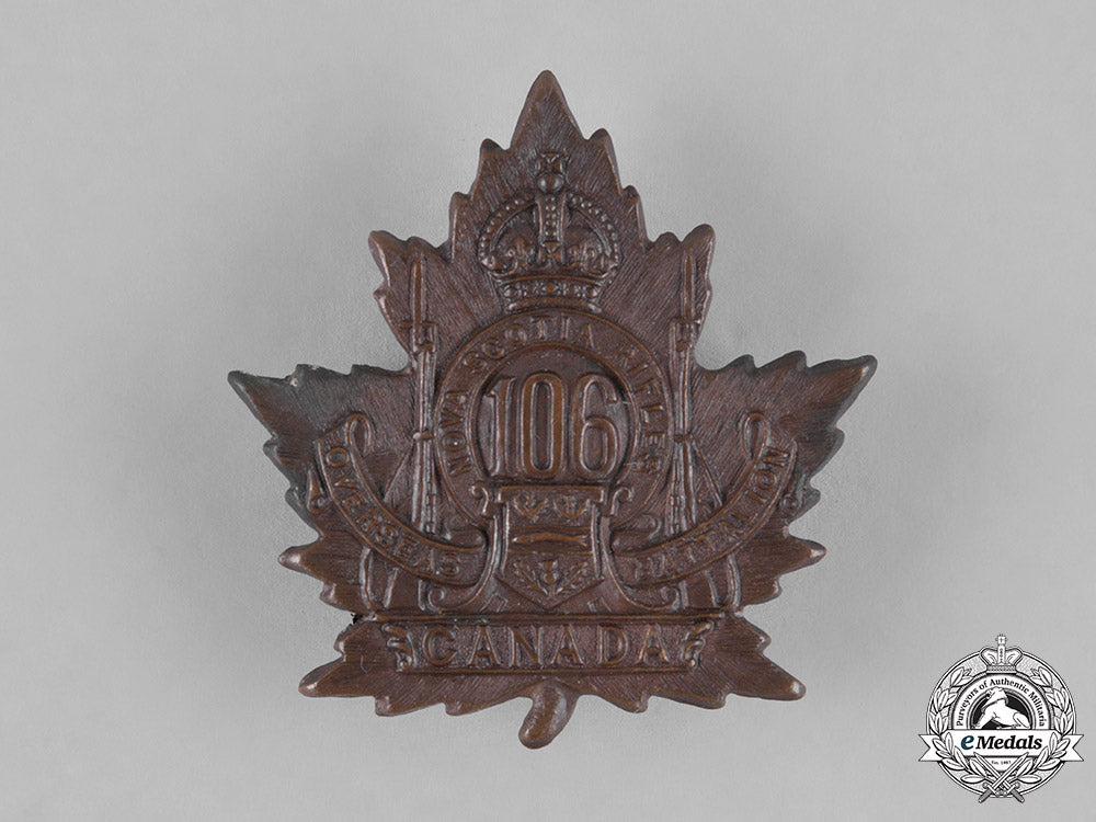 canada._a106_th_infantry_battalion"_nova_scotia_rifles"_cap_badge,_c.1915_m182_1613
