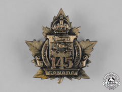 Canada. A 145Th Infantry Battalion Cap Badge , C.1915