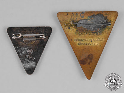 germany,_ns-_frauenschaft._a_pair_of_national_socialist_women’s_league_membership_badges_m182_1763