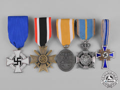 Germany, Third Reich. A Lot Of Third Reich Period Medals