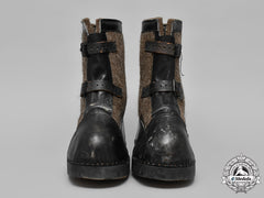 Germany, Wehrmacht. A Pair Of Wehrmacht Winter Sentry Boots By Anton Bartowski, C. 1943