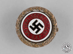 Germany, Nsdap. A Golden Party Badge By Josef Fuess
