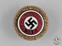 Germany, Nsdap. A Golden Party Badge By Josef Fuess