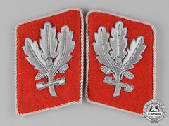 Germany, Sa. A Pair Of Rzm-Marked Sturmabteilung (Sa) Hauptampt Brigadeführer Collar Tabs
