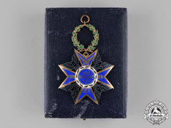 Germany, Empire. A Federal Association Of The Railway Veterans Commemorative Cross And Presentation Case