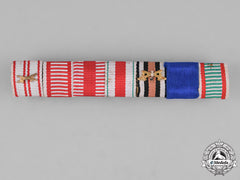 Austria, Empire. A Seven Piece Medal Ribbon Bar