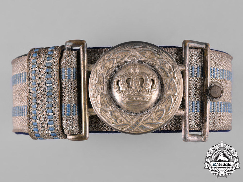 bavaria,_kingdom._an_officer’s_brocade_dress_belt_and_buckle,_c.1916_m182_2500