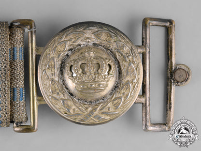bavaria,_kingdom._an_officer’s_brocade_dress_belt_and_buckle,_c.1916_m182_2501