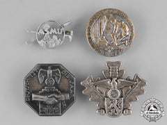 Germany, Third Reich. A Lot Of Second War Period Event Badges