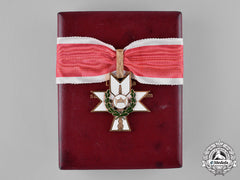 Croatia, Independent State. An Order Of The Crown Of King Zvonimir, I Class Cross, With Oak Leaves, By B. Knaus, C.1941