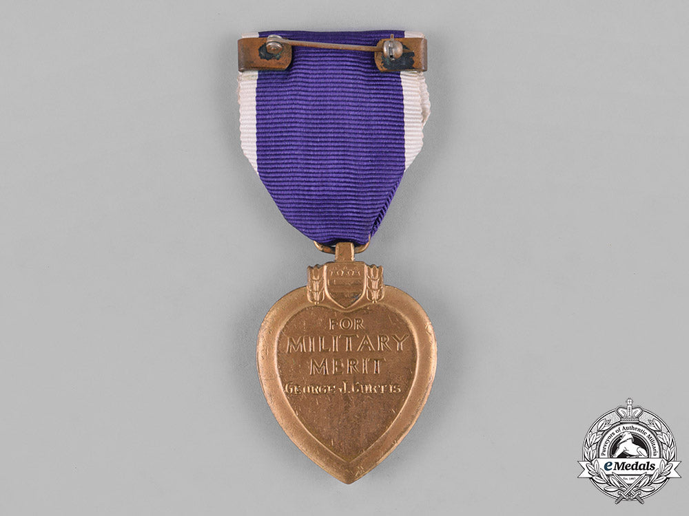 united_states._a_purple_heart,_to_george_j._curtis,91_st_greentree_division,_c.1944_m182_3256