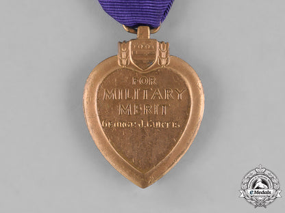 united_states._a_purple_heart,_to_george_j._curtis,91_st_greentree_division,_c.1944_m182_3258
