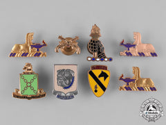 United States. Forty-Nine Regimental Insignia Badges