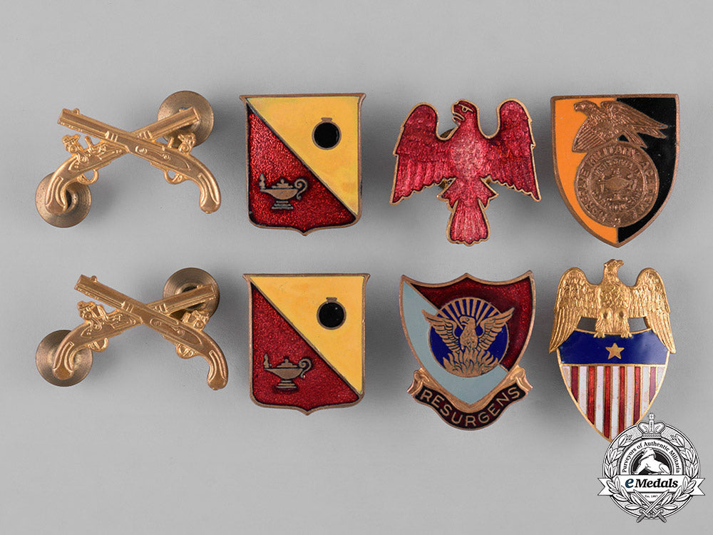 united_states._forty-_nine_regimental_insignia_badges_m182_3410