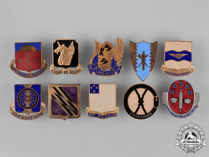 united_states._forty-_nine_regimental_insignia_badges_m182_3507_1
