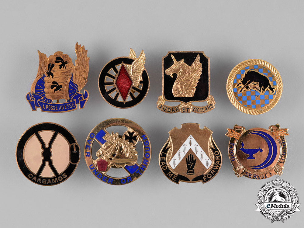 united_states._forty-_nine_regimental_insignia_badges_m182_3512_1