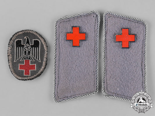 germany,_drk._a_set_of_deutsches_rotes_kreuz(_german_red_cross)_uniform_insignia_m182_3714