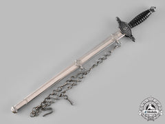 Spain, Franco Period. An Air Force Nco Dagger With Scabbard And Hangers, By Nf Toledo, C.1935