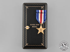 United States. A Silver Star With Case, C.1945