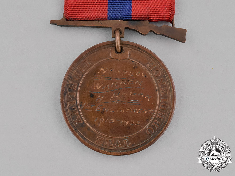 united_states._a_marine_corps_good_conduct_medal_to_warren_h._hogan,_enlisted1918._m182_3910