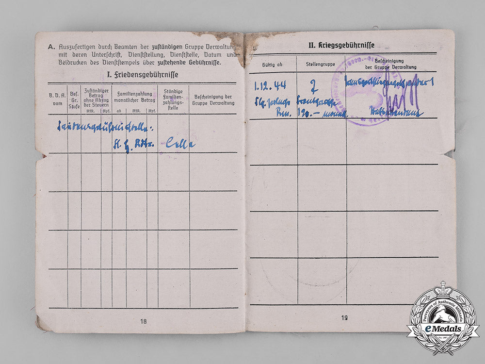 germany,_luftwaffe._a_pair_of_documents_belonging_to_knight’s_cross_recipient_martin_körner_m182_4001_1_1