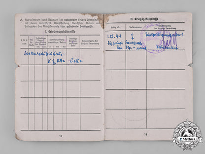 germany,_luftwaffe._a_pair_of_documents_belonging_to_knight’s_cross_recipient_martin_körner_m182_4001_1_1