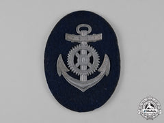 Germany, Kriegsmarine. A Kriegsmarine Engine Mechanic Specialist’s Patch