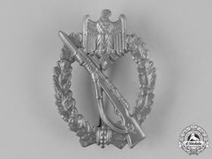 Germany, Heer. An Infantry Assault Badge, Silver Grade, By E. Ferdinand Wiedmann