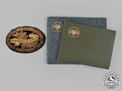Germany, Weimar. An Automobilclub Von Deutschland Documents To Gustav Schulze