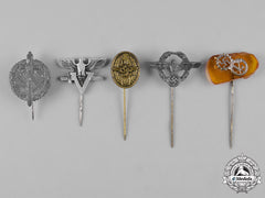 Germany, Third Reich. A Lot Of Membership & Association Stick Pins