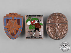 Germany, Third Reich. A Group Of Third Reich Period Commemorative Badges