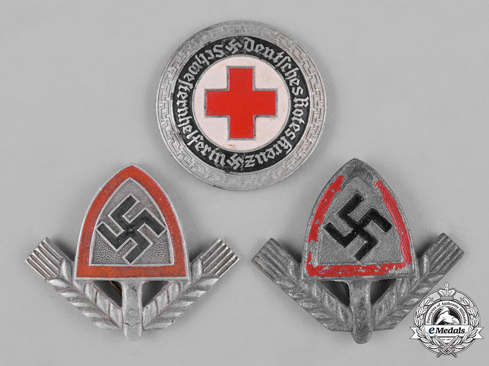 germany,_third_reich._a_group_of_third_reich_period_organization_insignia_m182_4418