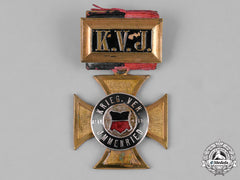 Germany, Imperial. A Pair Of Military Club Membership Medals, By W. Volk Stuttgart