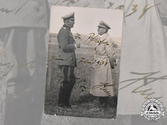 Germany, Nsdap. An Early Signed And Dedicated A.h. Picture, 1934