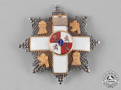 Spain, Kingdom. An Order of Military Merit, White Distinction, II Class Cross, c.1930