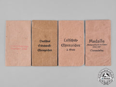 Germany, Wehrmacht. A Lot Of Second War Period Paper Packets Of Issue