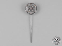 Germany, Third Reich. A National Socialist League Of The Reich For Physical Exercise Achievement Badge In Silver, C.1942