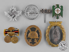 Germany, Third Reich. A Group Of Second War Period Badges & Insignia