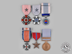 Korea, Republic. A Korean Conflict Group, To Lieutenant General Yum, Republic Of Korea Marine Corps
