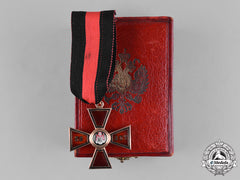 Russia, Imperial. An Order Of Saint Vladimir In Gold, 35-Year Long Service Cross By Keibel, C.1866