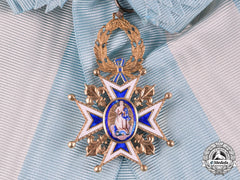 Spain, Kingdom. A Royal And Distinguished Order Of Charles Iii In Gold, Grand Cross C.1890