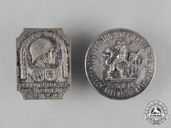 Bavarian, Kingdom. A Pair Of Bavarian Regimental Badges