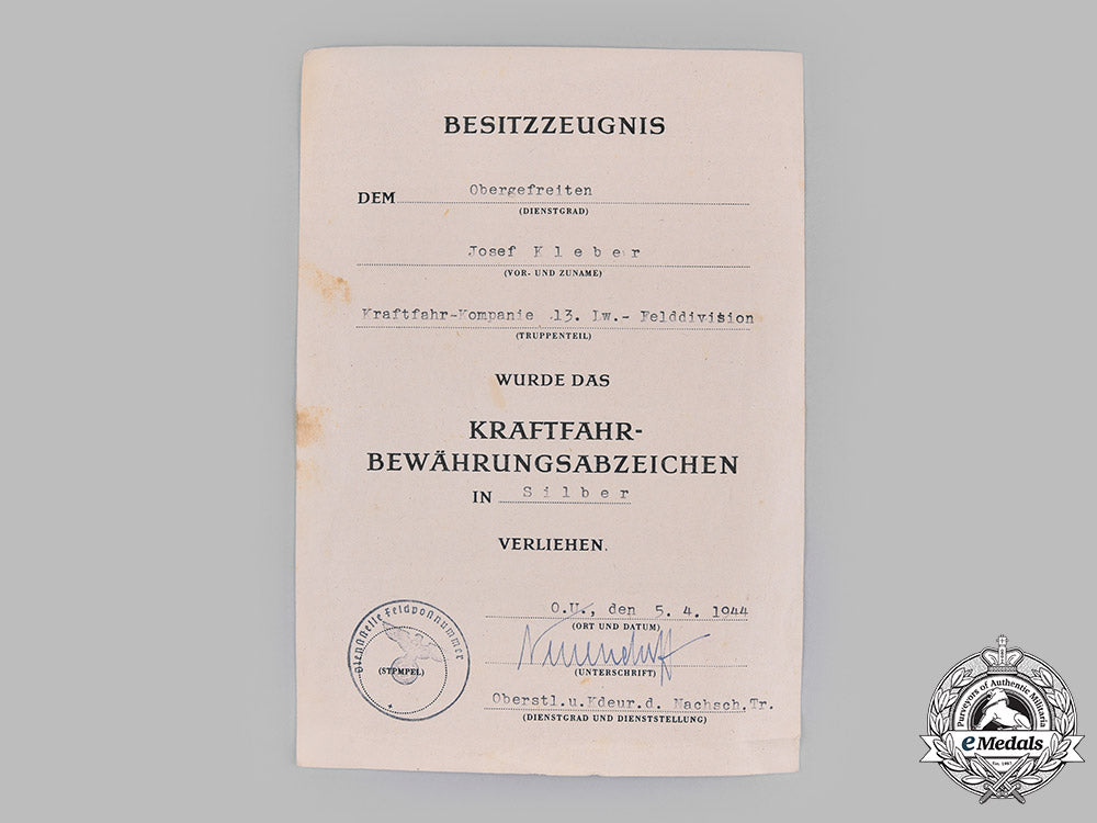 germany,_wehrmacht._an_issue_certificate_for_a_driver_proficiency_badge_in_silver_to_obergefreiter_josef_kleber_m182_5671