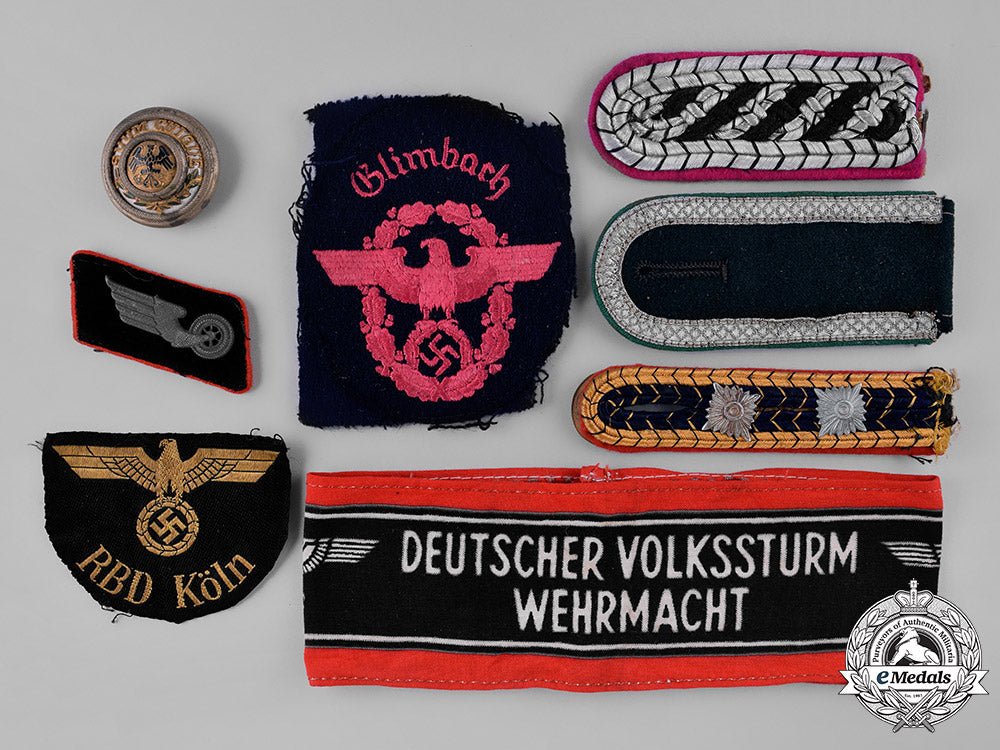 germany,_third_reich._a_lot_of_uniform_insignia_m182_5769_1