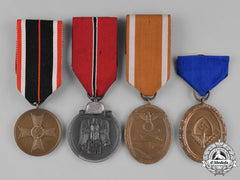 Germany, Third Reich. A Lot Of Second War Period Medals & Awards