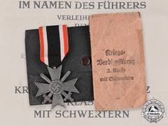 Germany, Wehrmacht. A War Merit Cross, Ii Class With Swords, By Moritz Hausch