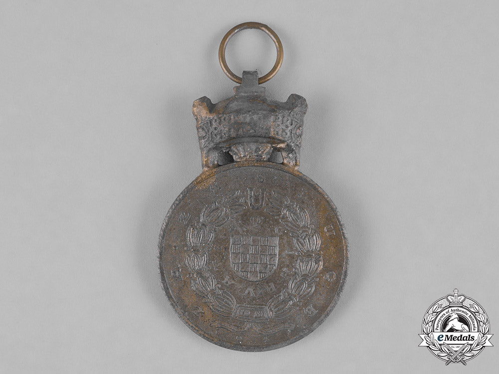 croatia,_republic._an_order_of_king_zvonimir's_crown_with_laurels,_c.1942_m182_5969