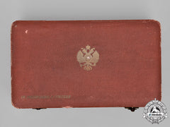 Russia, Imperial. A Case For An Order Of Saint Stanislaus I Class, By P.s. Petrov, C. 1916