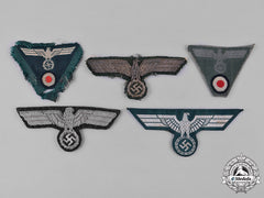 Germany, Heer. A Group Of Heer (Army) Uniform Eagle Insignia